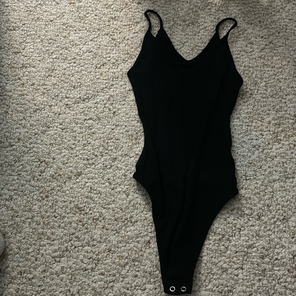 American Eagle cotton thong body suit